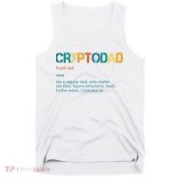 Cryptodad Definition Funny Future Billionaire Tank Top thumb 0