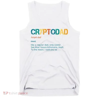 Cryptodad Definition Funny Future Billionaire Tank Top