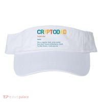 Cryptodad Definition Funny Future Billionaire Visor thumb 0