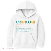 Cryptodad Definition Funny Future Billionaire Kids Hoodie thumb 0