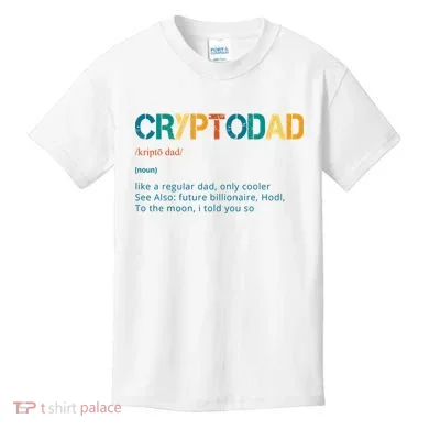 Cryptodad Definition Funny Future Billionaire Kids T-Shirt