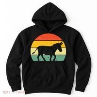 Cool Donkey For Mule Horse Animal Lover Jackass Hoodie thumb 0