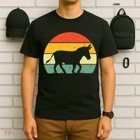 Cool Donkey For Mule Horse Animal Lover Jackass T-Shirt thumb 6