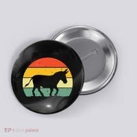 Cool Donkey For Mule Horse Animal Lover Jackass Button thumb 0