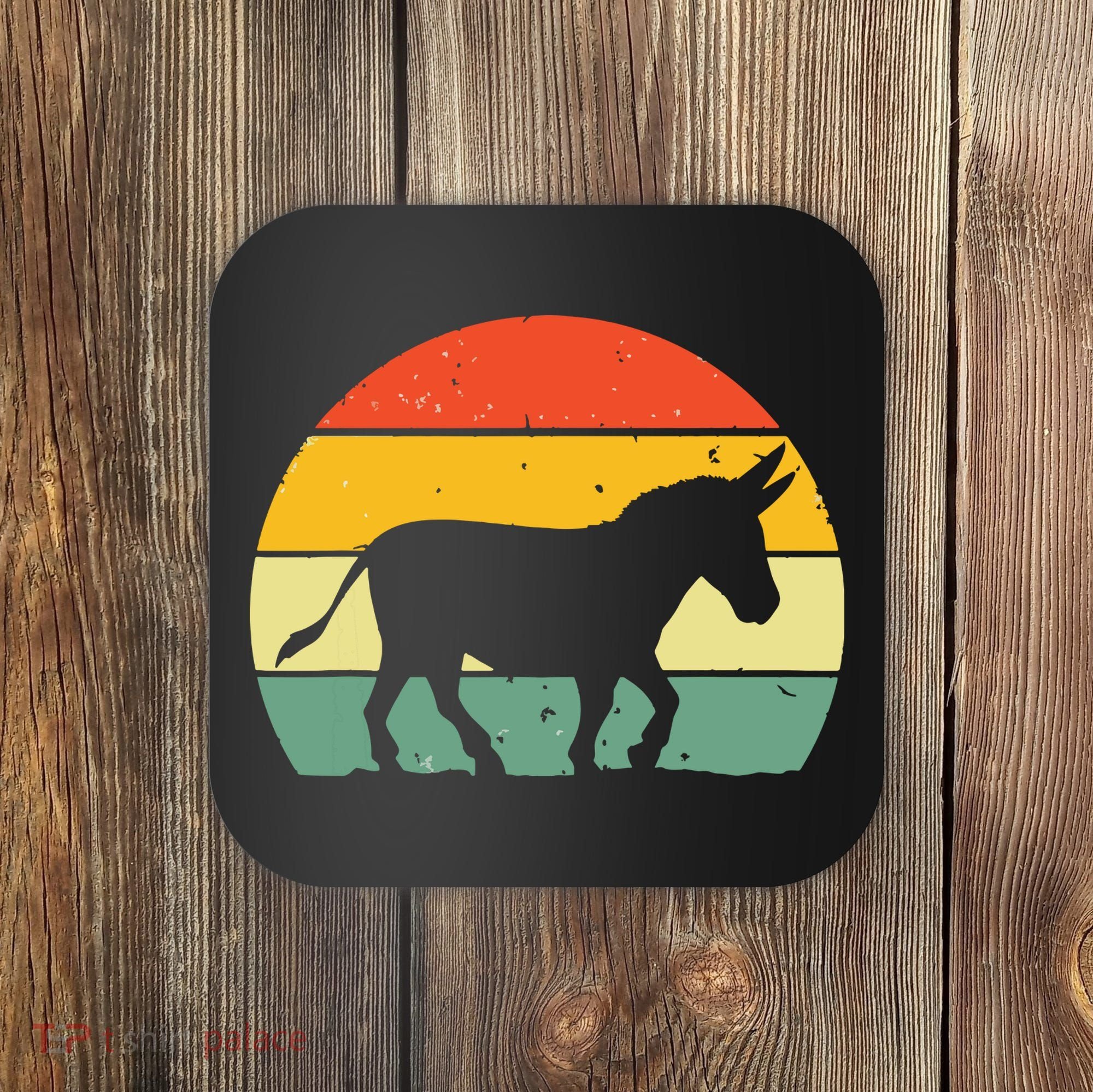 Cool Donkey For Mule Horse Animal Lover Jackass Coaster