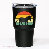 Cool Donkey For Mule Horse Animal Lover Jackass Tumbler thumb 0