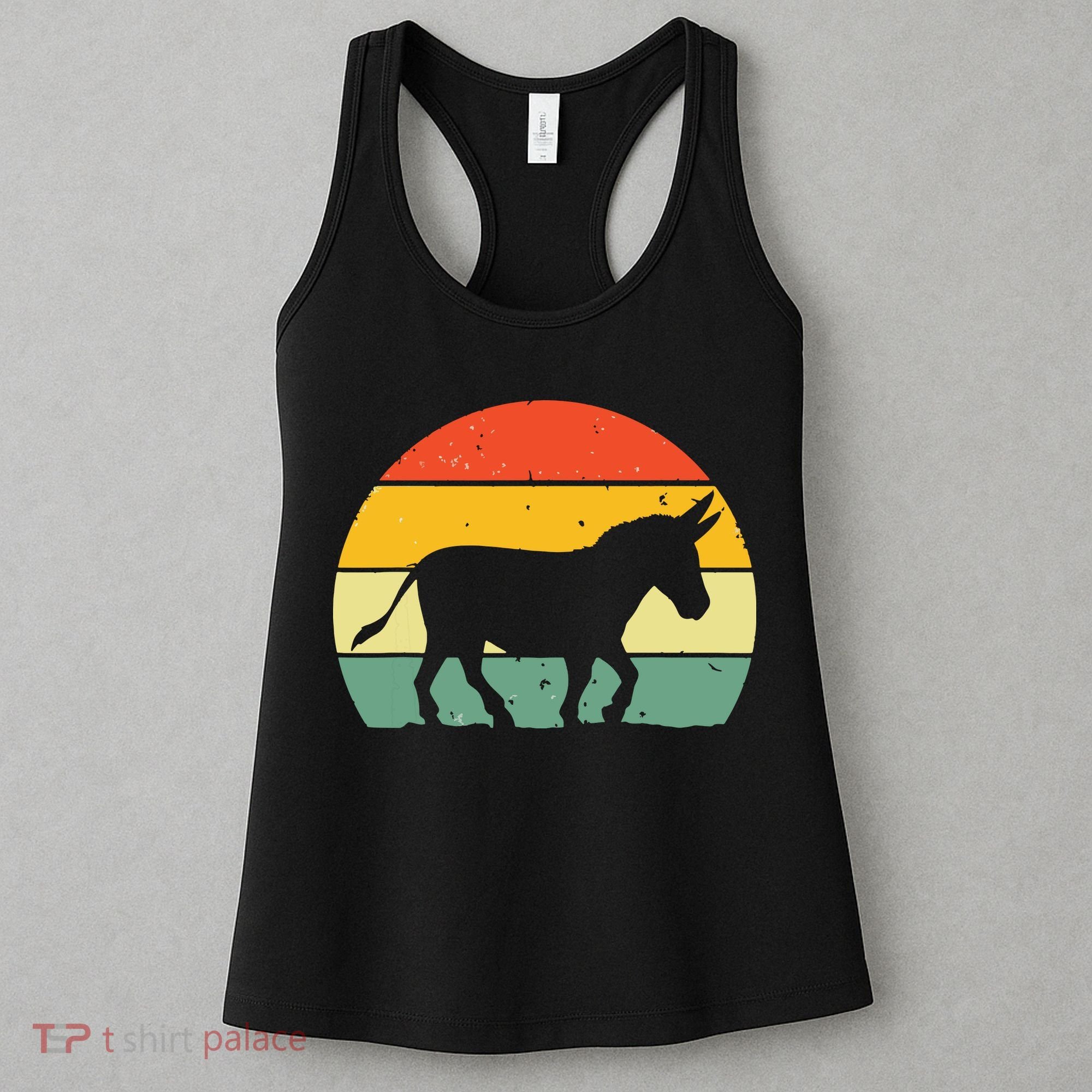 Cool Donkey For Mule Horse Animal Lover Jackass Women's Tank Top