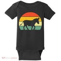 Cool Donkey For Mule Horse Animal Lover Jackass Baby Bodysuit thumb 0