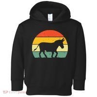 Cool Donkey For Mule Horse Animal Lover Jackass Toddler Hoodie thumb 0