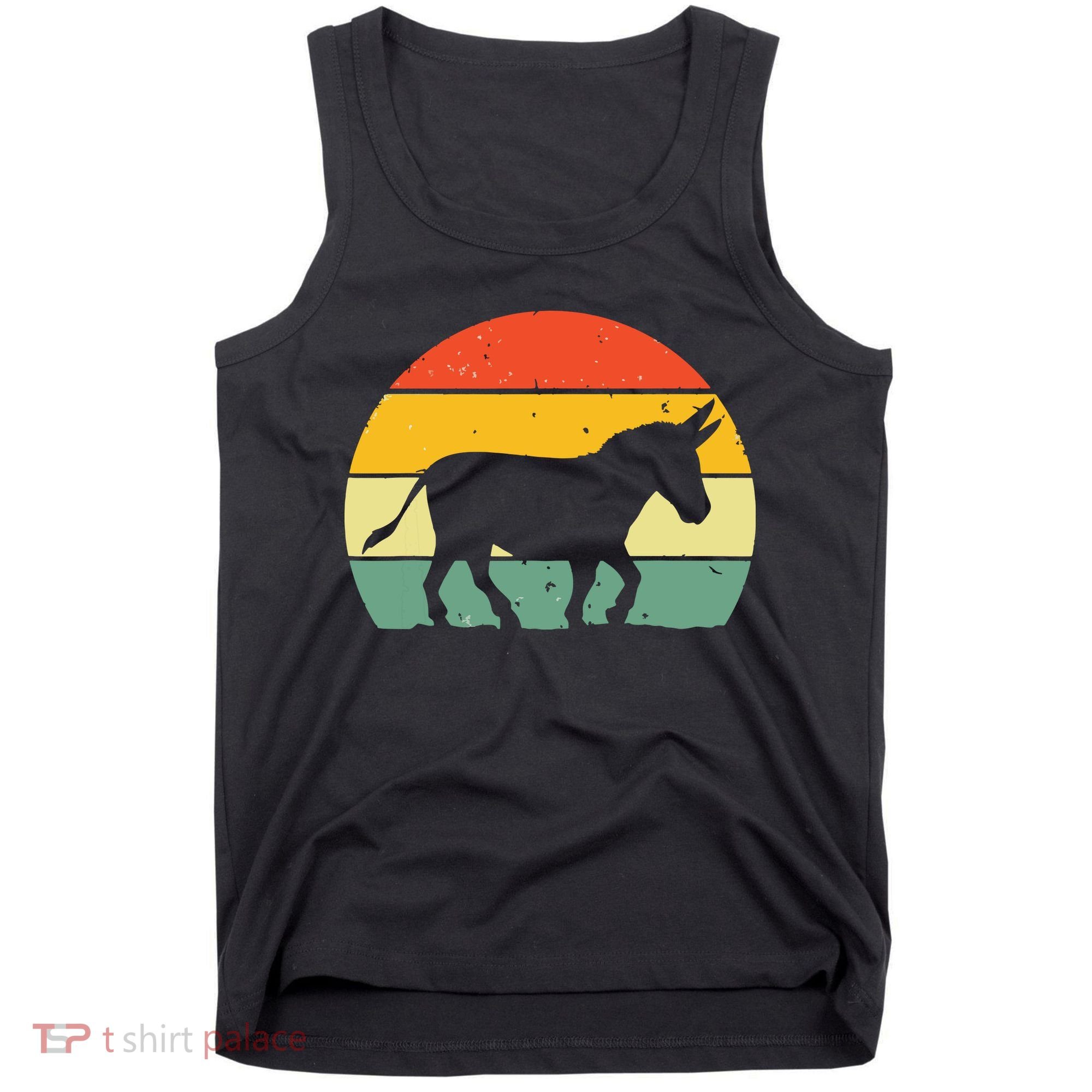 Cool Donkey For Mule Horse Animal Lover Jackass Tank Top