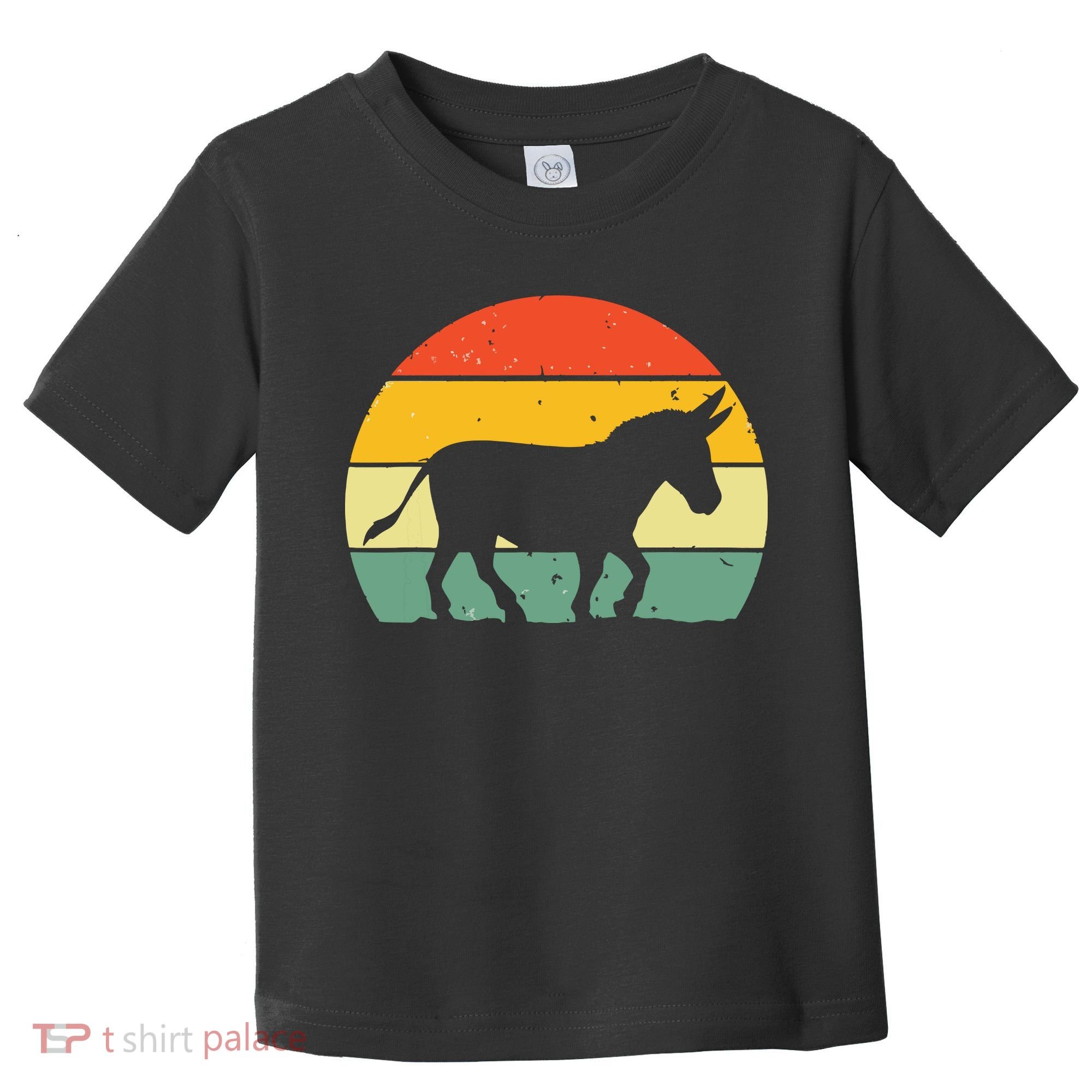 Cool Donkey For Mule Horse Animal Lover Jackass Toddler T-Shirt