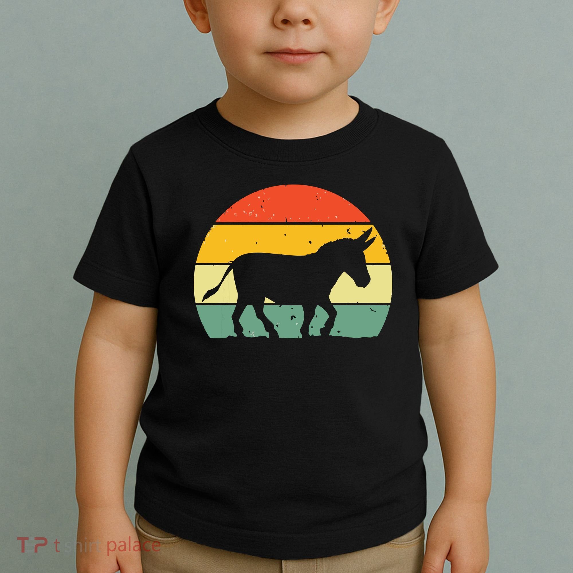 Cool Donkey For Mule Horse Animal Lover Jackass Toddler T-Shirt