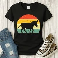 Cool Donkey For Mule Horse Animal Lover Jackass Women's T-Shirt thumb 3