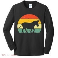 Cool Donkey For Mule Horse Animal Lover Jackass Kids Long Sleeve Shirt thumb 0