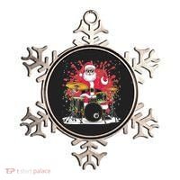 Christmas Drummer Funny Santa Claus On Drums For Music Lover Ornament thumb 0