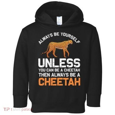 Cheetah Design For Safari Wildlife Toddler Hoodie