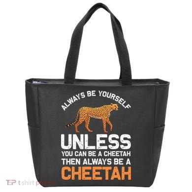 Cheetah Design For Safari Wildlife Tote Bag