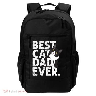 Cat Daddy Father Gift Best Cat Dad Ever Backpack