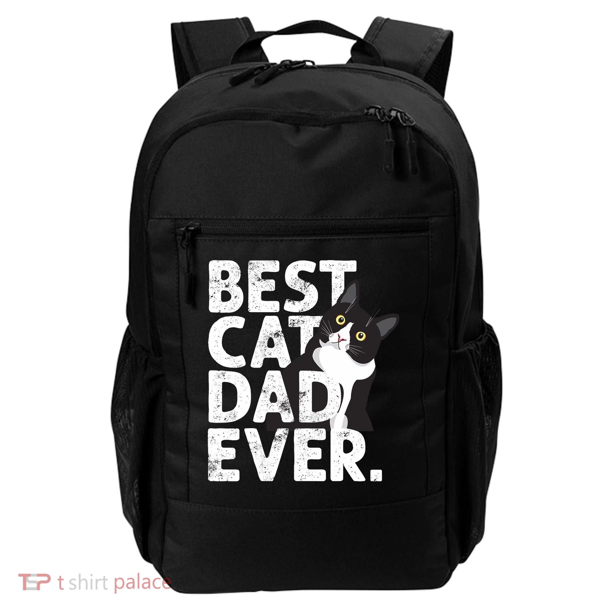 Cat Daddy Father Gift Best Cat Dad Ever Backpack