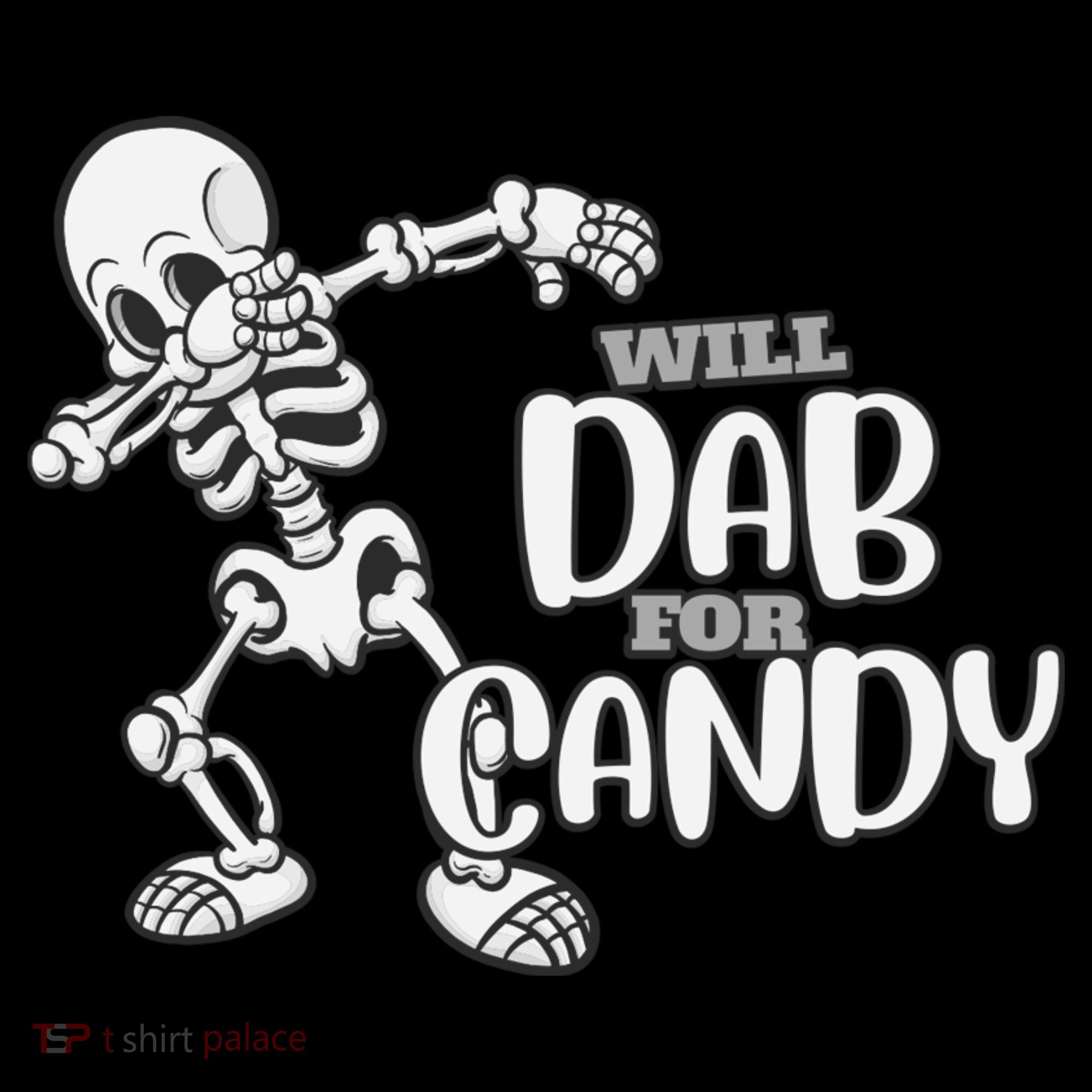 Cute Dab For Candy Halloween Funny USA-Made Doggie Bandana