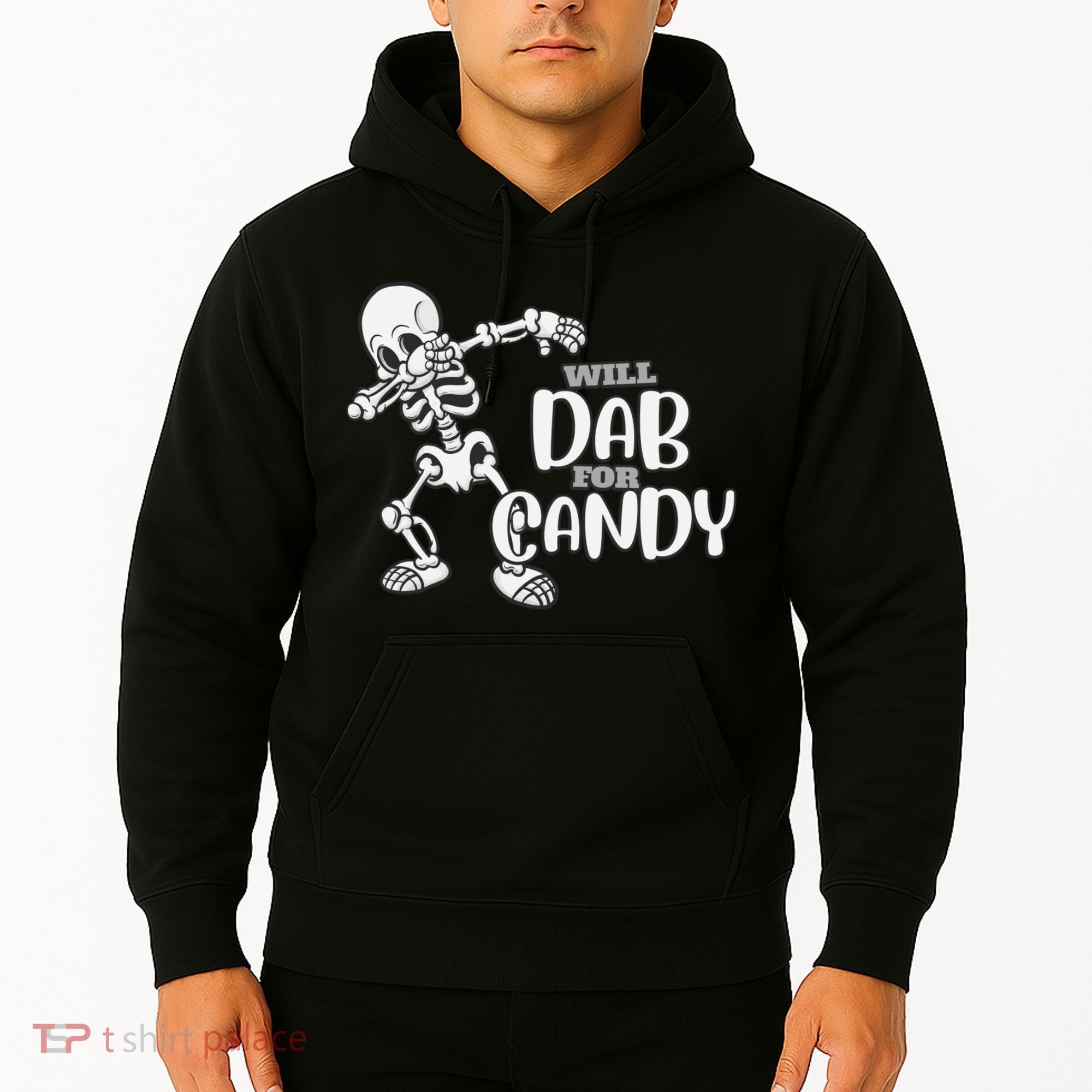 Cute Dab For Candy Halloween Funny Hoodie