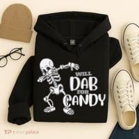 Cute Dab For Candy Halloween Funny Hoodie thumb 4