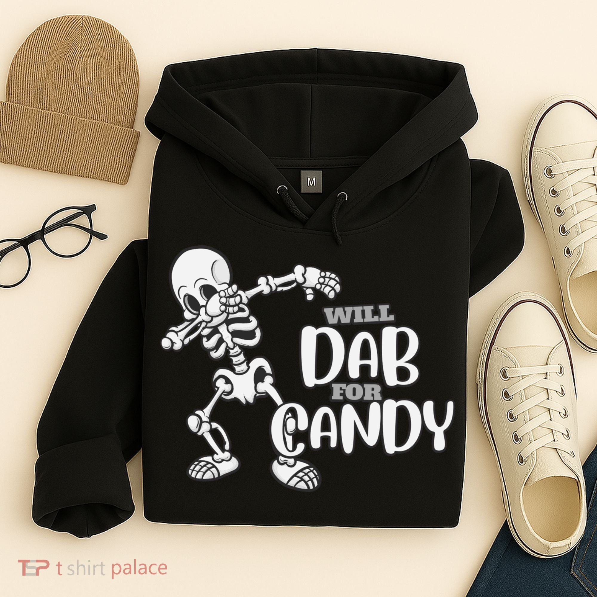 Cute Dab For Candy Halloween Funny Hoodie