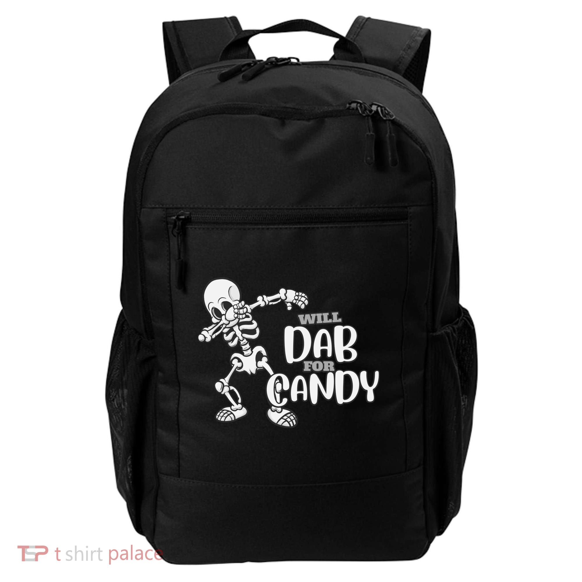 Cute Dab For Candy Halloween Funny Backpack