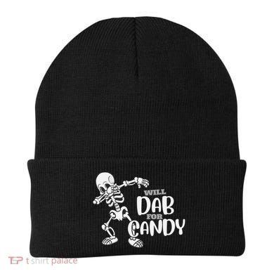 Cute Dab For Candy Halloween Funny Beanie