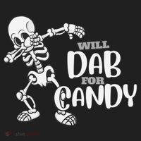 Cute Dab For Candy Halloween Funny Beanie thumb 2