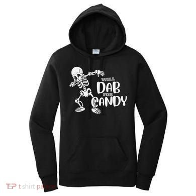 Cute Dab For Candy Halloween Funny Women's Hoodie
