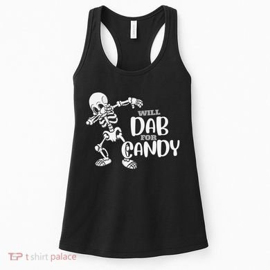 Cute Dab For Candy Halloween Funny Women's Tank Top