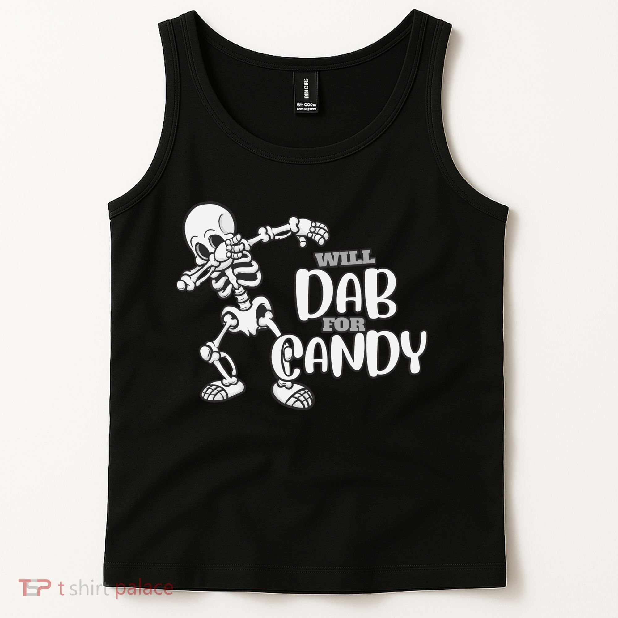 Cute Dab For Candy Halloween Funny Tank Top