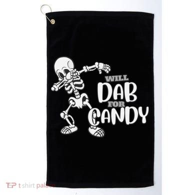 Cute Dab For Candy Halloween Funny Golf Towel