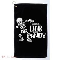 Cute Dab For Candy Halloween Funny Golf Towel thumb 0