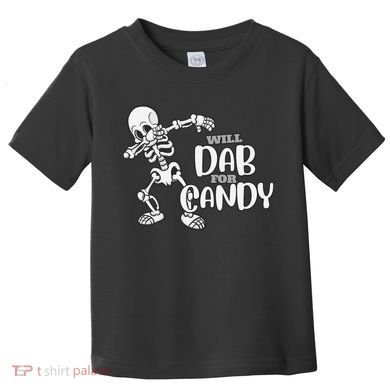 Cute Dab For Candy Halloween Funny Toddler T-Shirt