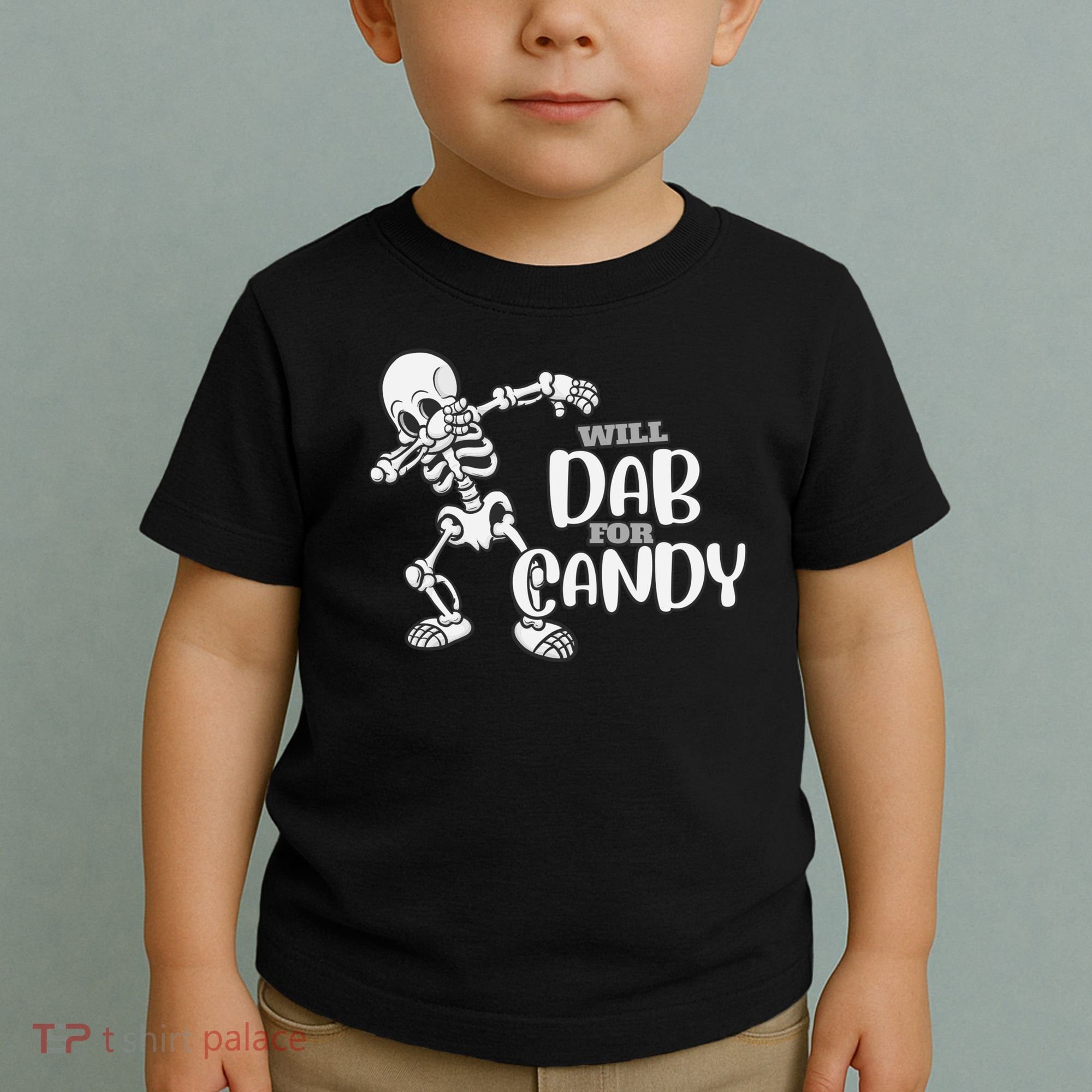 Cute Dab For Candy Halloween Funny Toddler T-Shirt