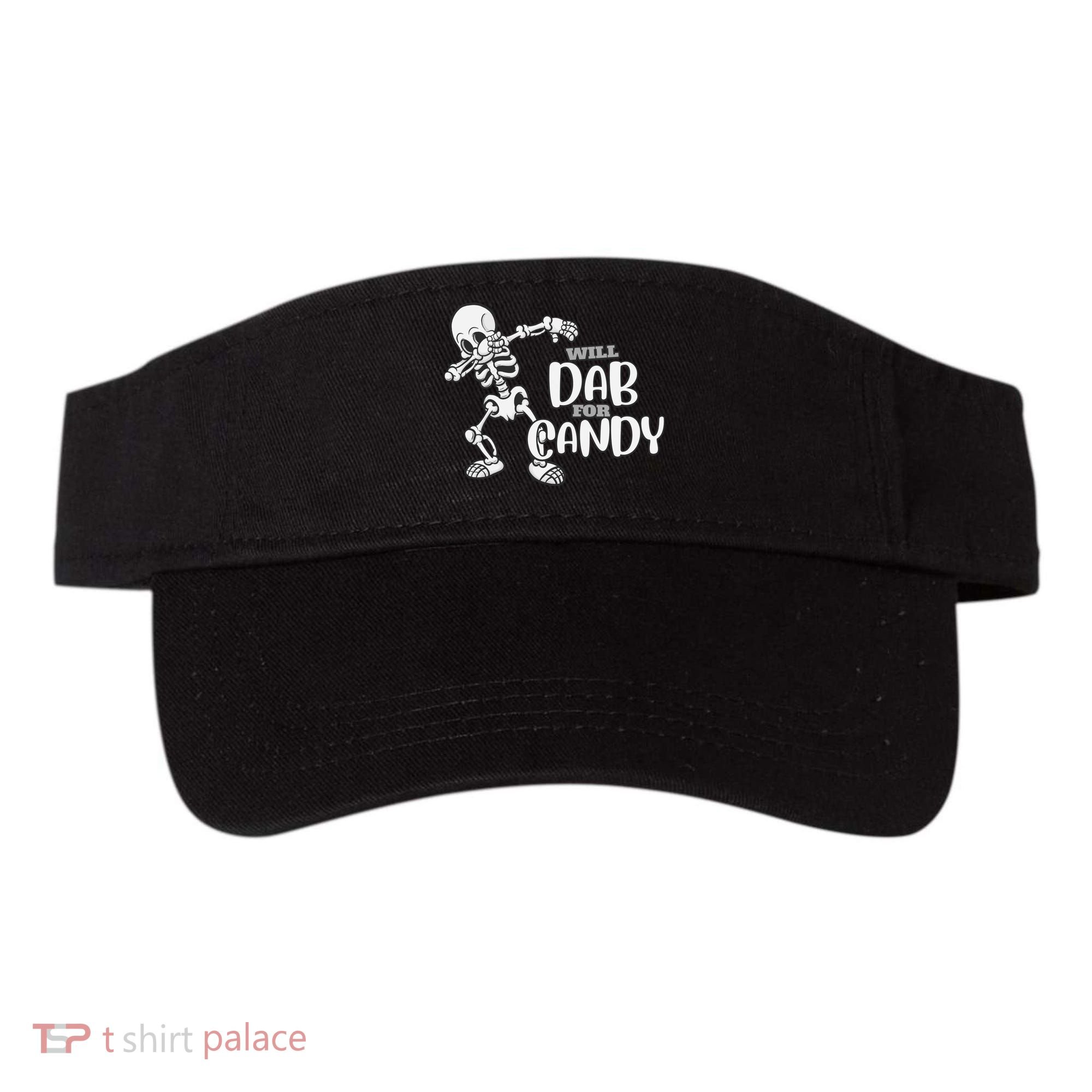 Cute Dab For Candy Halloween Funny Visor