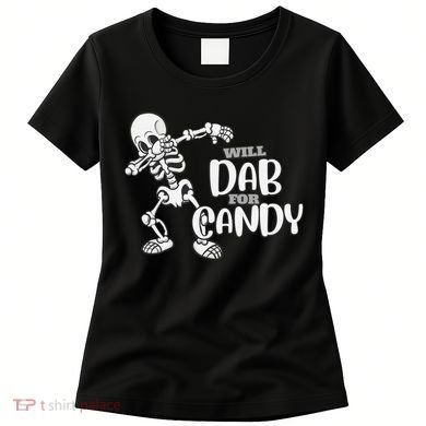 Cute Dab For Candy Halloween Funny Women's T-Shirt