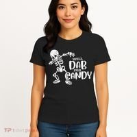 Cute Dab For Candy Halloween Funny Women's T-Shirt thumb 4