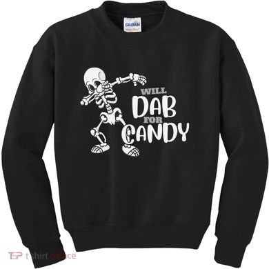 Cute Dab For Candy Halloween Funny Kids Sweatshirt