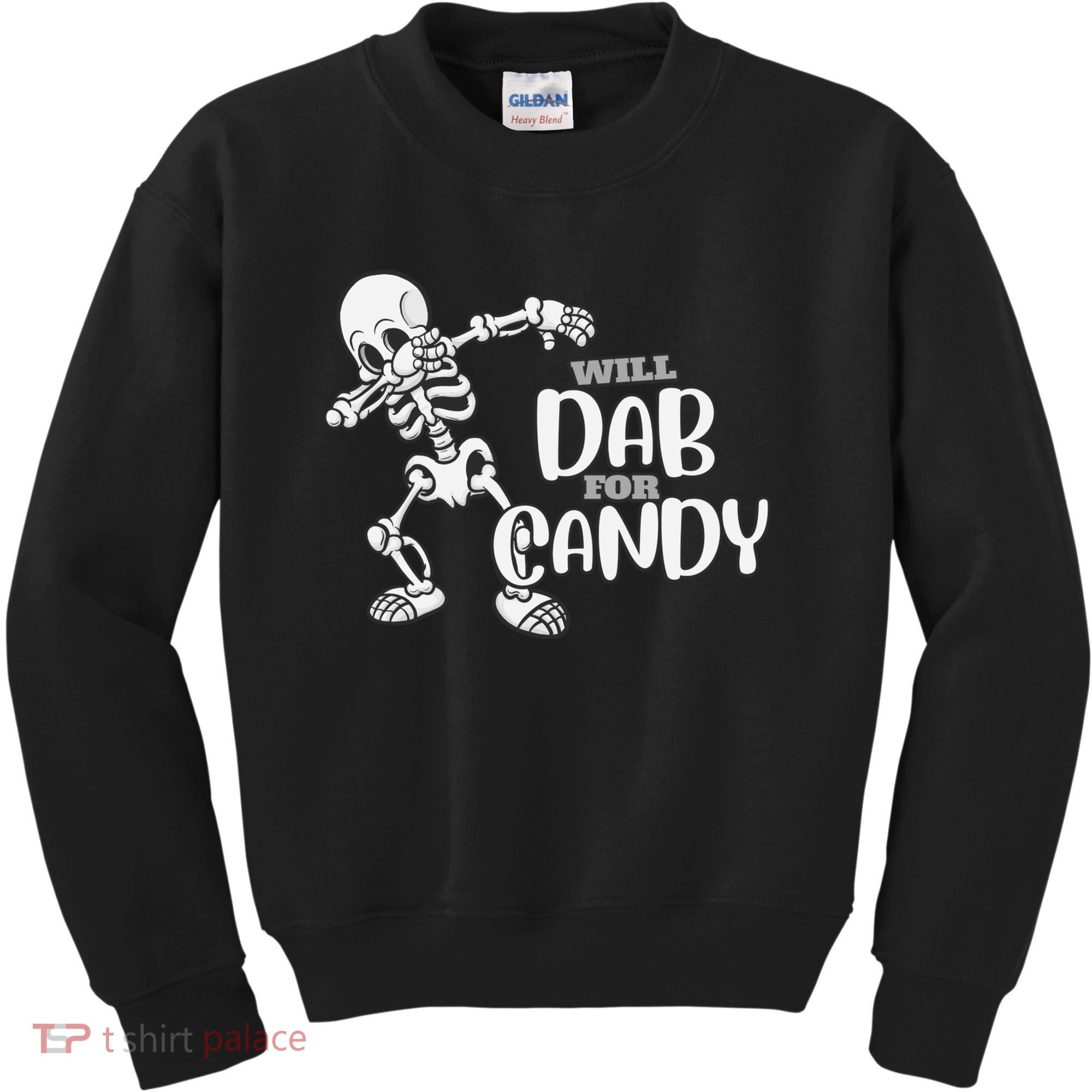 Cute Dab For Candy Halloween Funny Kids Sweatshirt
