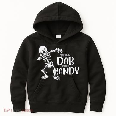 Cute Dab For Candy Halloween Funny Kids Hoodie