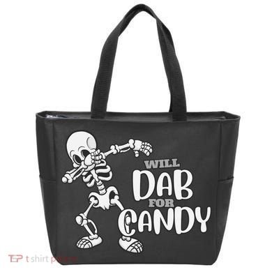 Cute Dab For Candy Halloween Funny Tote Bag