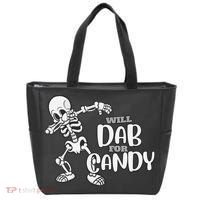 Cute Dab For Candy Halloween Funny Tote Bag thumb 0