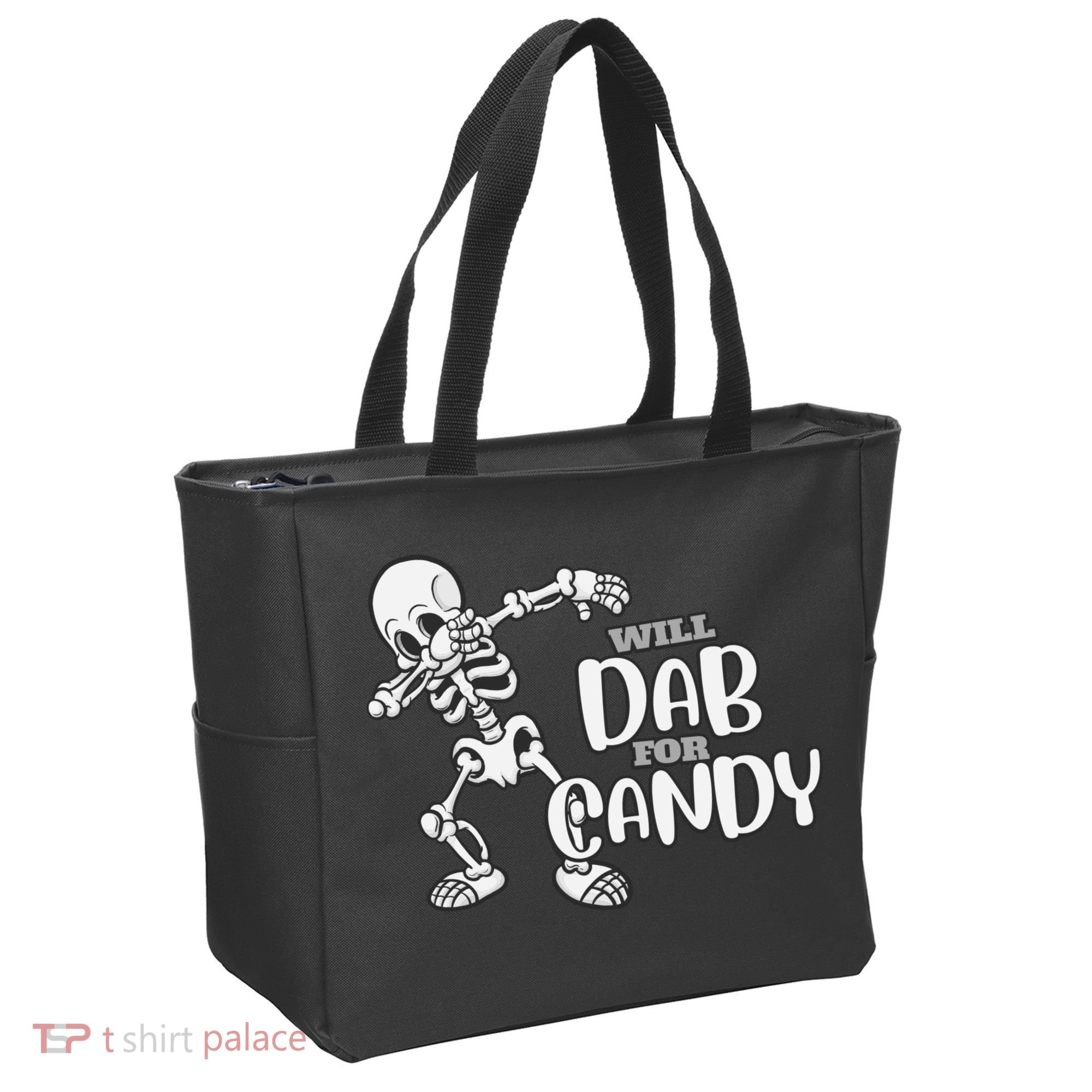 Cute Dab For Candy Halloween Funny Tote Bag