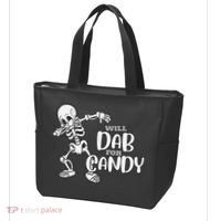 Cute Dab For Candy Halloween Funny Tote Bag thumb 3