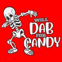 Cute Dab For Candy Halloween Funny Santa Hat thumb 1