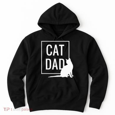 Cat Dad Funny Cat Owner Father Hoodie
