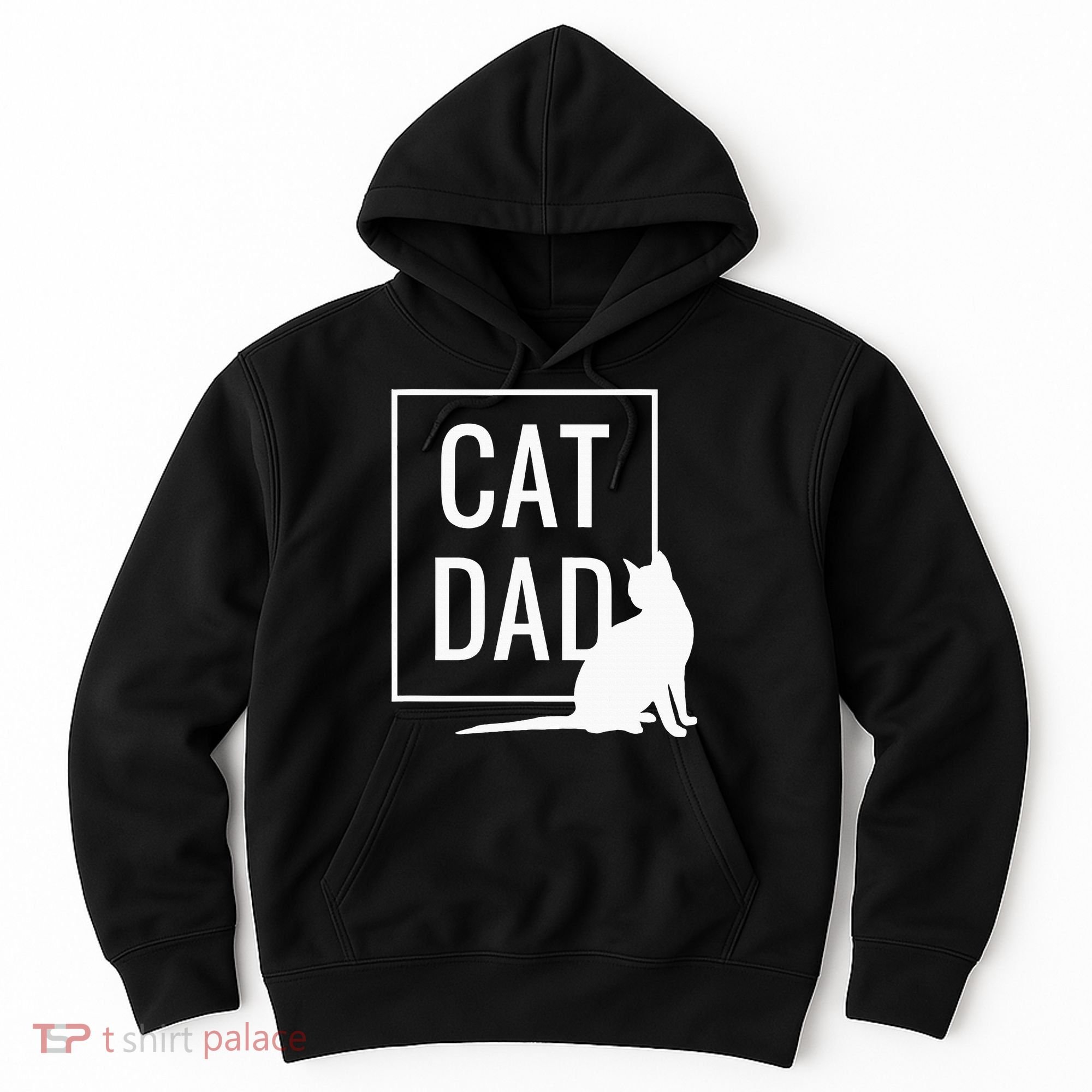 Cat Dad Funny Cat Owner Father Hoodie